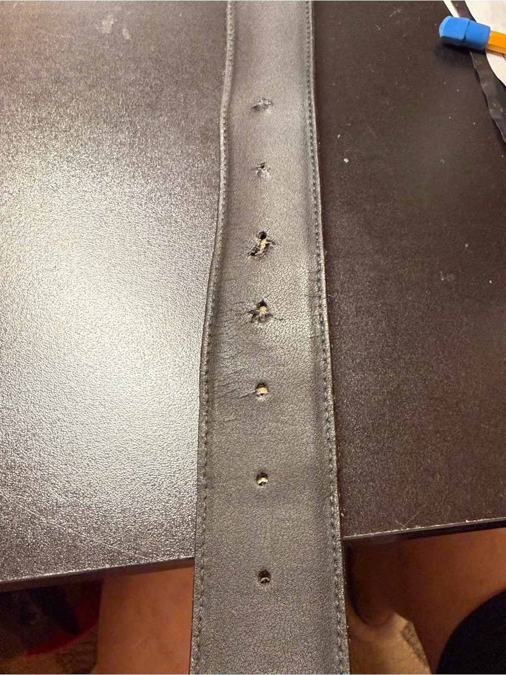 Gucci Black Leather Belt with Gold Double G Buckle